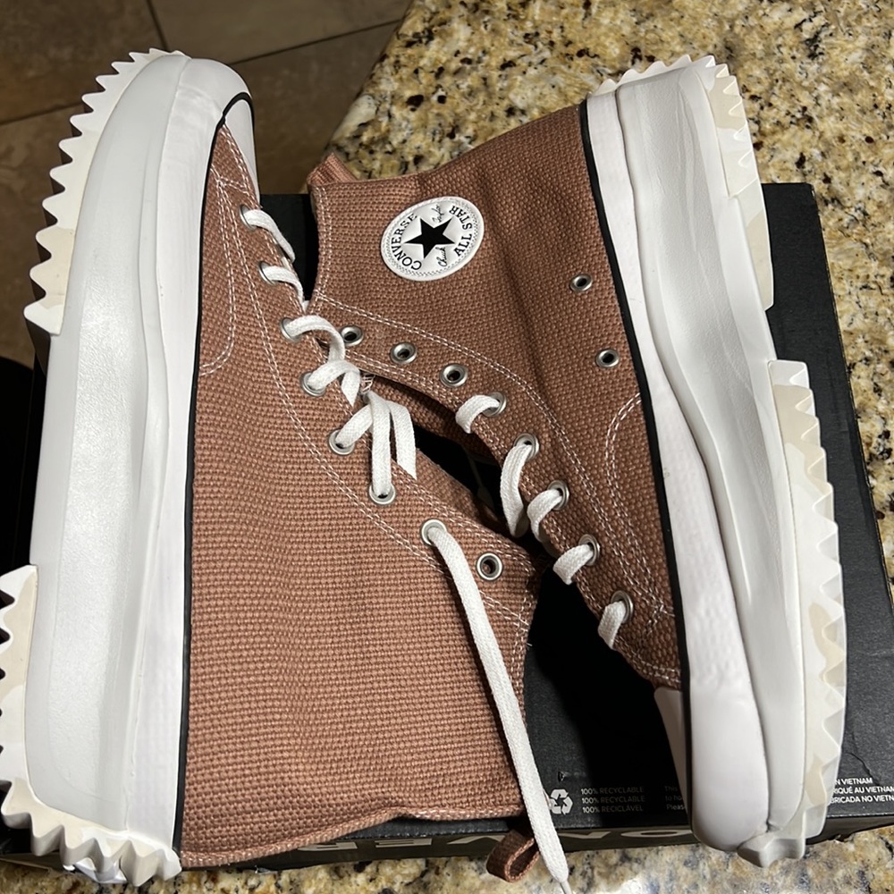 Men’s Converse Tonal Marble Run Star Hike Sneakers - Picture 11 of 13